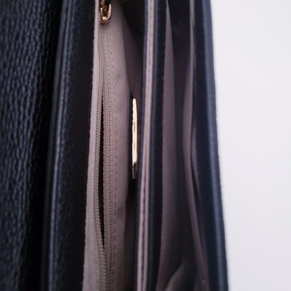 Valentino By Mario Valentino Isabelle Leather Crossbody Bag in Black - Picture 11 of 15